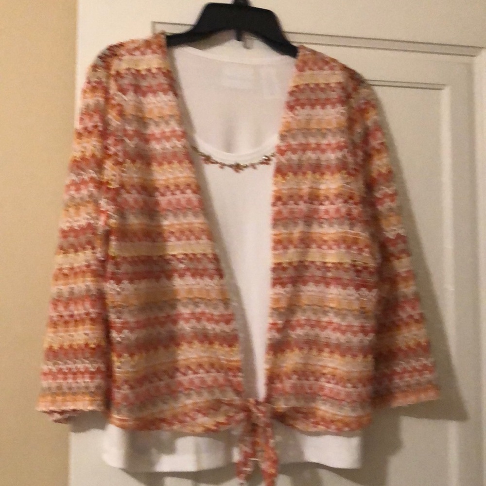 2pc attached top.